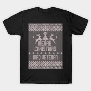 Merry Christmas IRAQ VETERAN T-Shirt